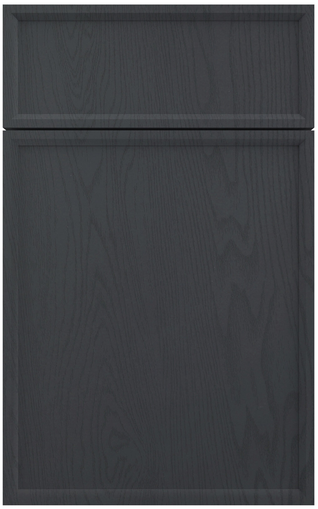 Фасады для кухни Модерн Фрезеровка «Модена» Ясень графит атласный №524 SIDAK SIST378-11029