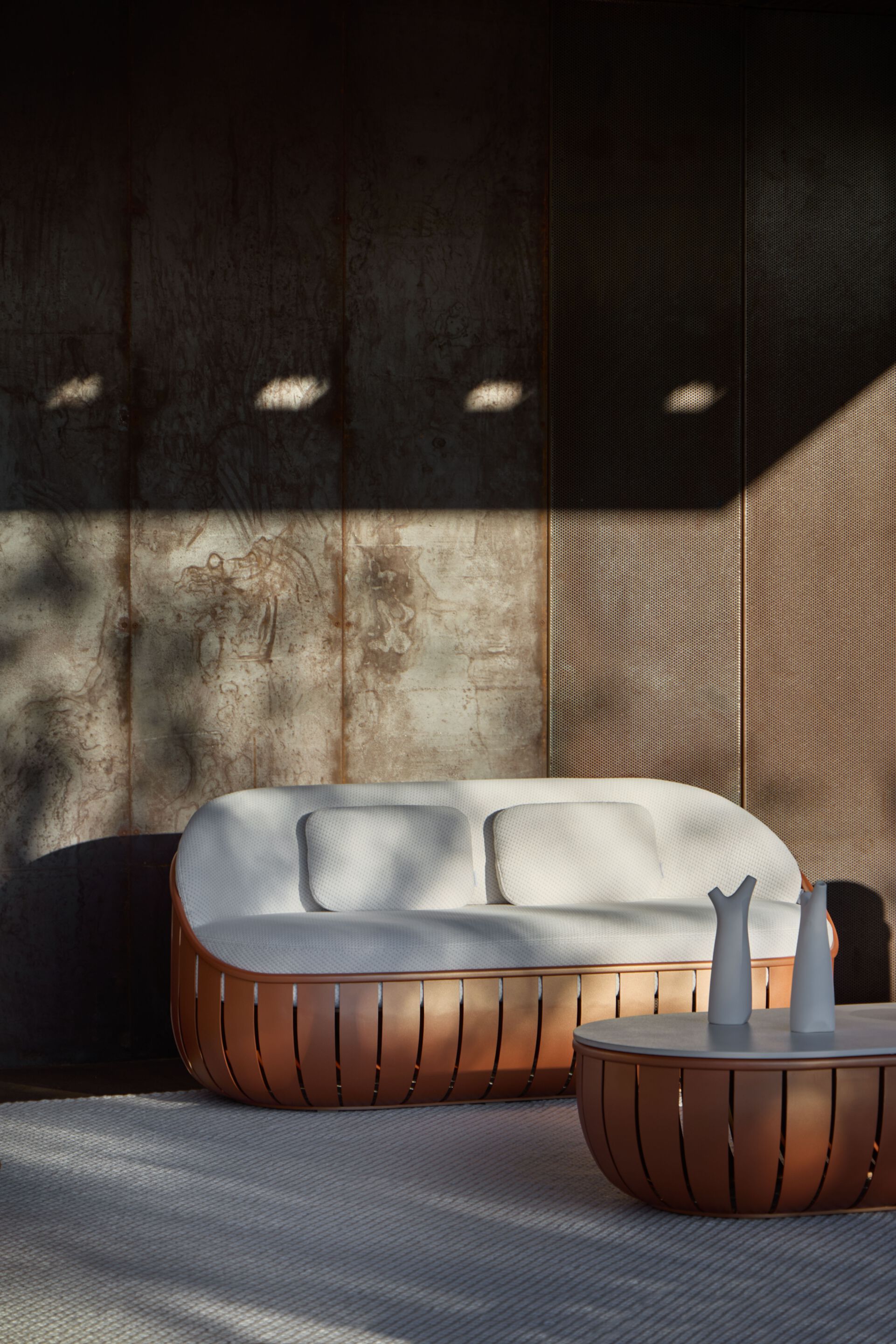 2-местный алюминиевый садовый диван GANDIABLASCO Арена ARCH-00119805 - Вид №7