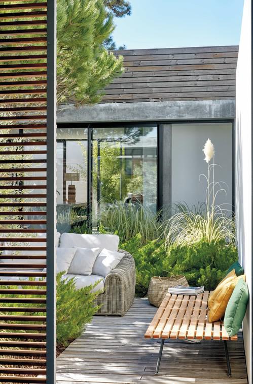 MNST88 Скамейка лава iroko 130 Manutti San - Вид №4