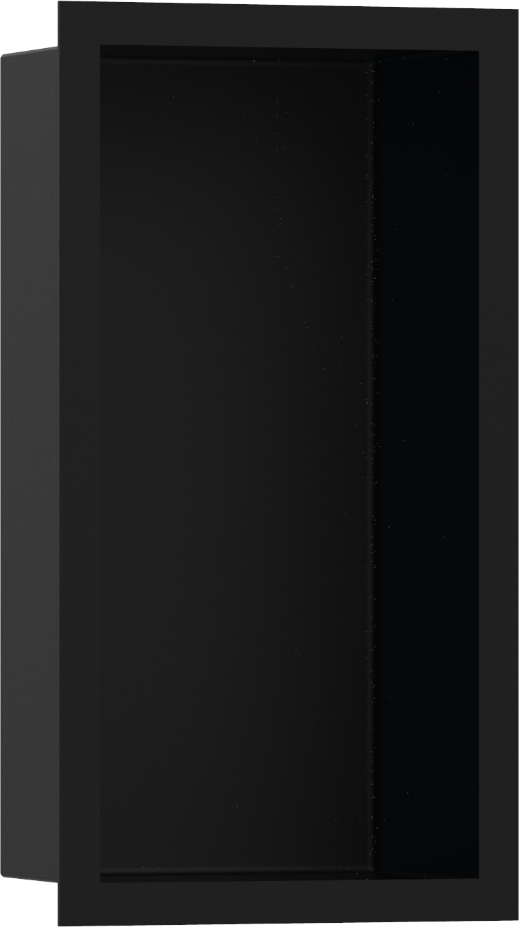 56095670 XtraStoris Individual Стеновая ниша Matt Black с дизайнерской рамкой 300/150/100 Hansgrohe 