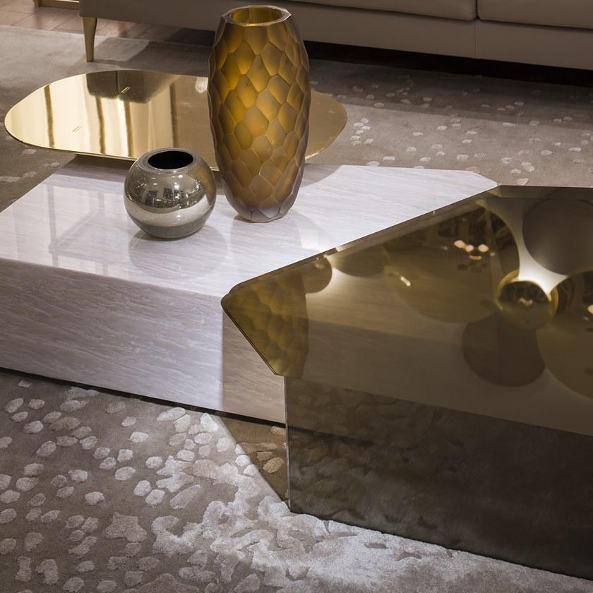 Paolo Castelli Низкий овальный журнальный столик из металла sun-id-1479859 - Вид №3