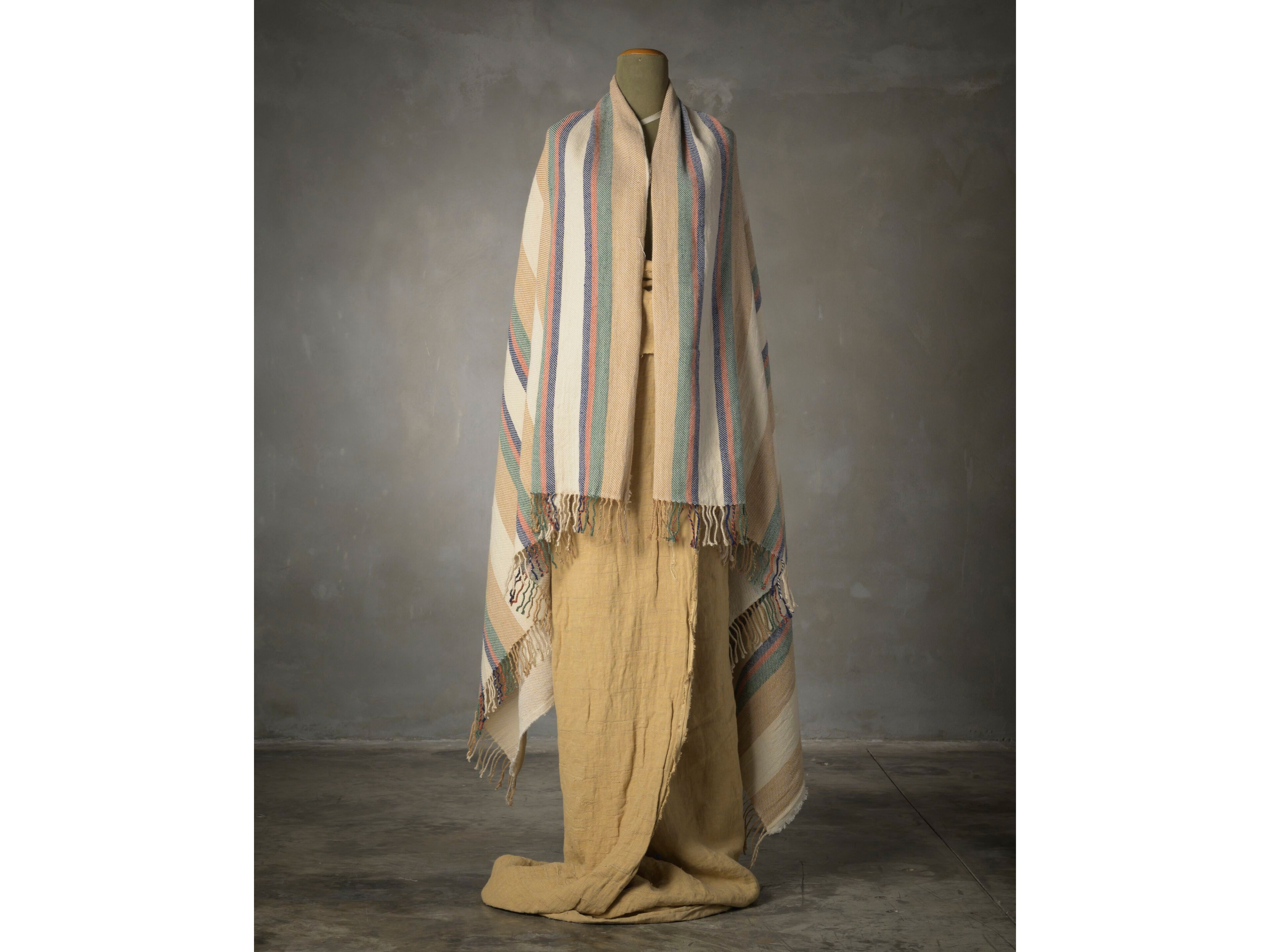 Джутовый и хлопковый плед The House of Lyria LINDAU.D2 ARCH-00139157 - Вид №1