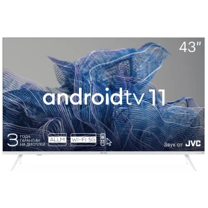 91610480 Телевизор Kivi 43U750NW 43" 109 см цвет белый STLM-1103097