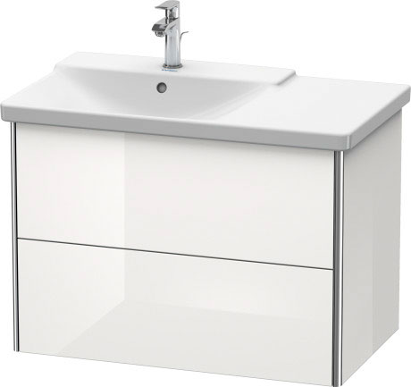 XS418409191 Тумбочка подвесная XSquare #XS4184 810 x 473 мм Серо-коричневый декор Duravit - Вид №2