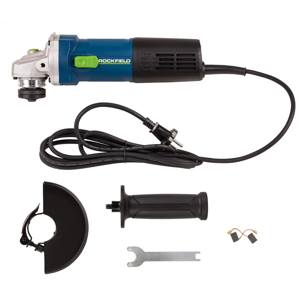 Сетевая болгарка Rockfield RF110AG мощностью 1100 Вт с диском 125 мм 89366513 STLM-0847151 - Вид №1