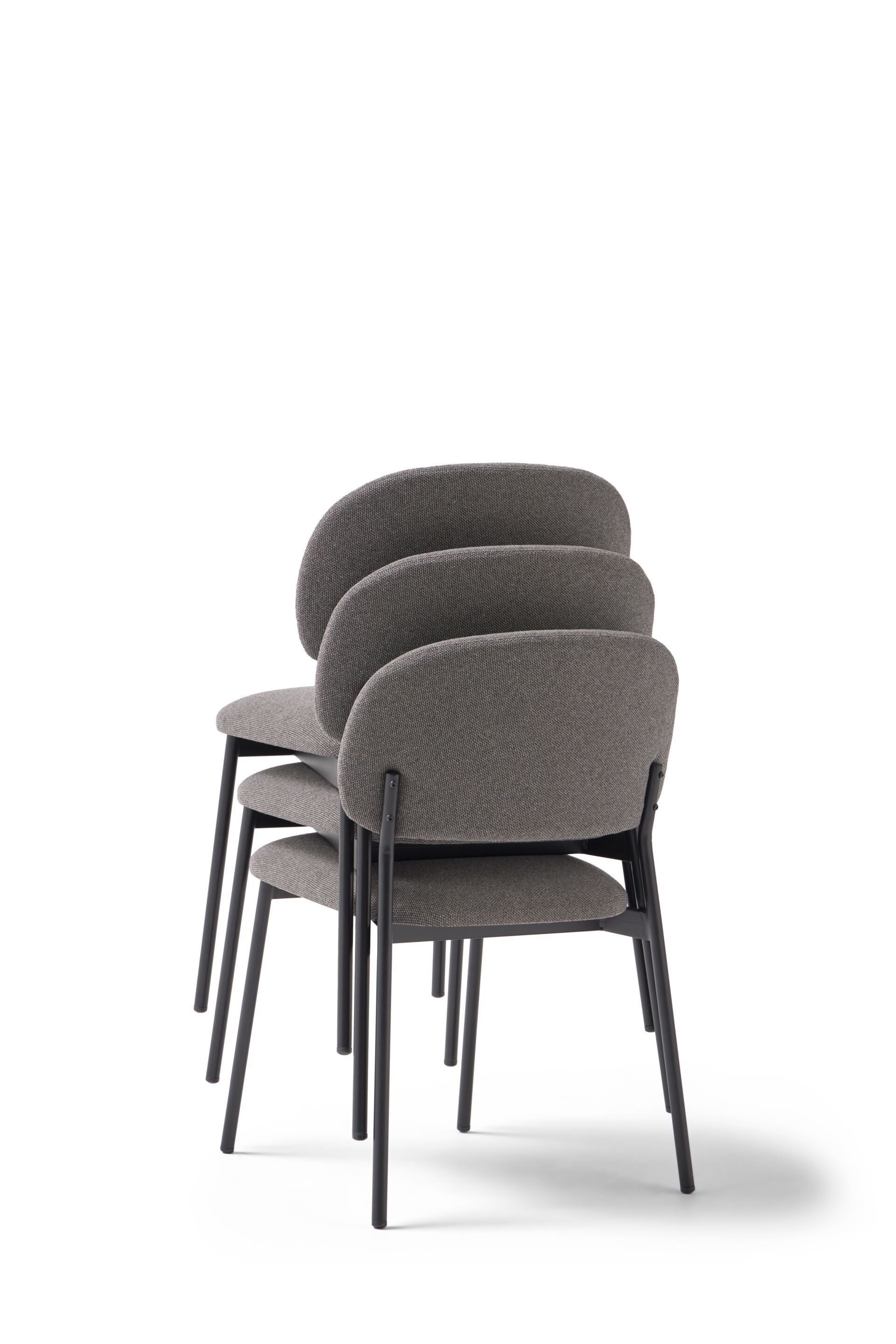 Штабелируемый тканевый мягкий стул Blasco&Vila RC Metal ARCH-00034021 - Вид №1