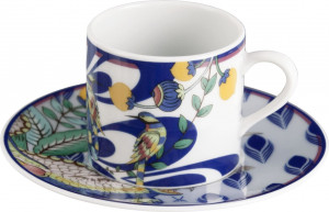 10663822 Meissen Чашка для эспрессо Meissen "Коллаж. Мистический сад" 50мл, п/к Фарфор