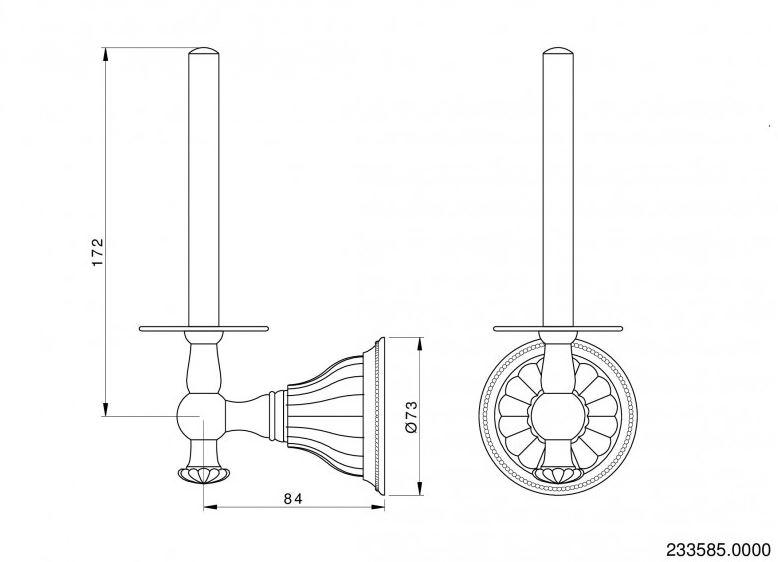 Bronces Mestre Двери Artica with porcelain 233582.0000.50 - Вид №1