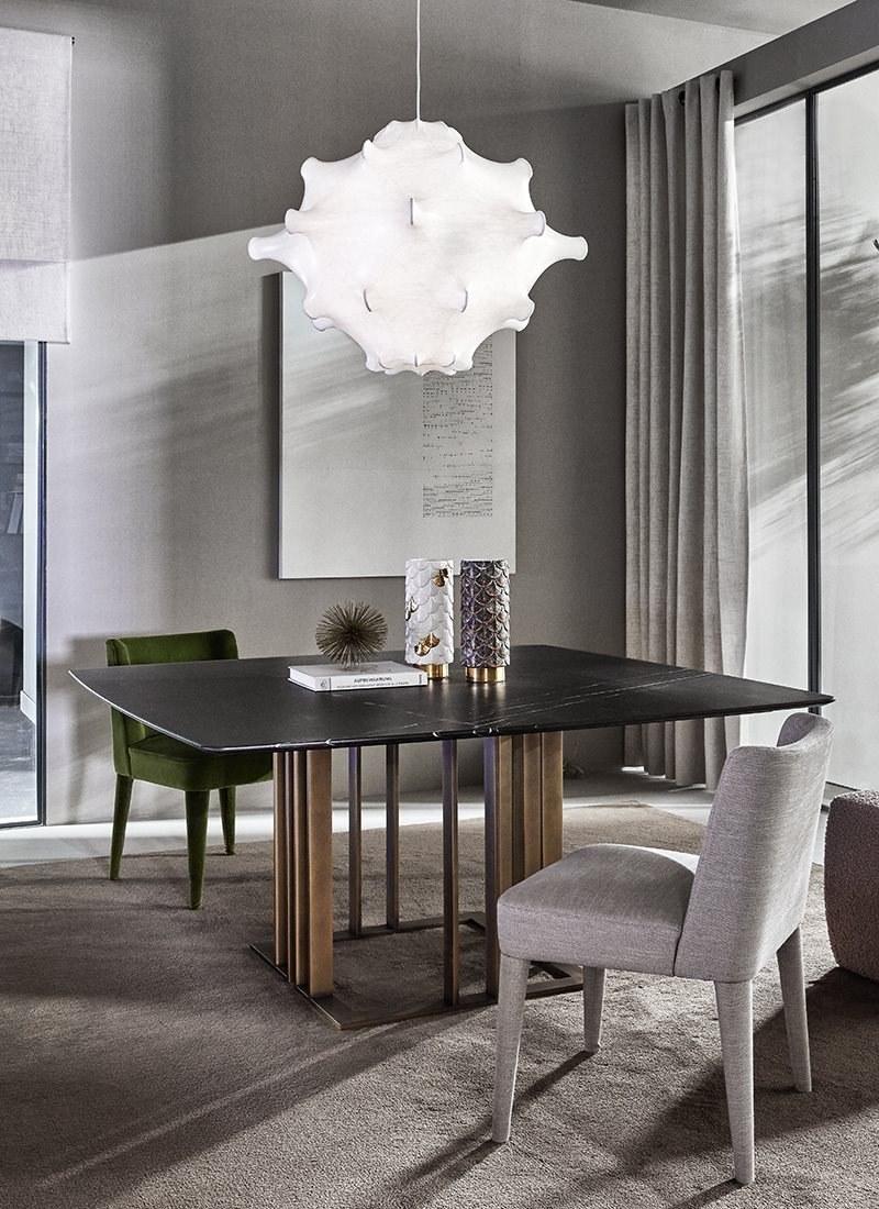 Meridiani Квадратный мраморный обеденный стол sun-id-1505320 - Вид №2