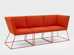 3-местный тканевый секционный диван