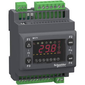 TM171ODM14R Опт ПЛК М171 дисплей 14 I/O Modbus VAC Schneider Electric HVAC ПЛК Modicon