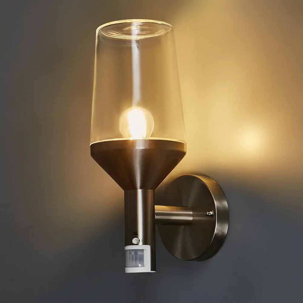 Светильник уличный настенный Ledvance Endura Classic Calice S 60 Вт IP44 цвет серый STLM-2176891