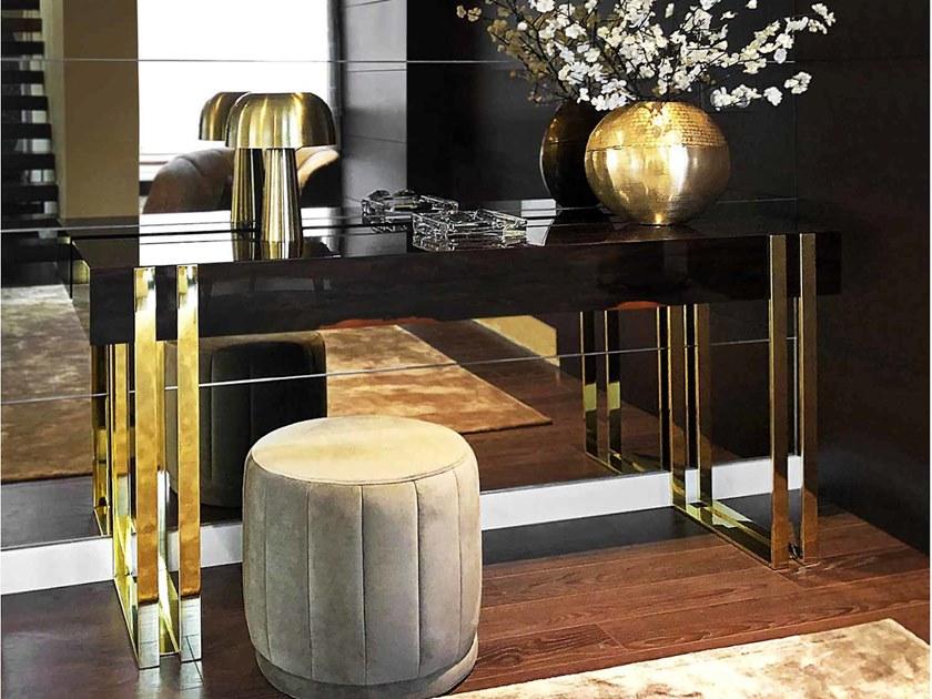 GANSK Прямоугольная консоль из фанерованной древесины с ящиками Pandora G6006 - Вид №2