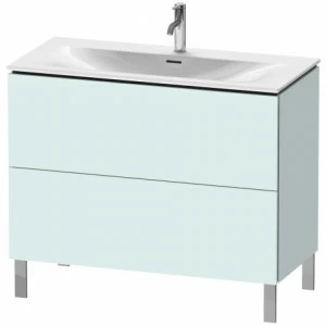 LC659800909 L-Cube Тумбочка напольная Светло-голубой матовый декор