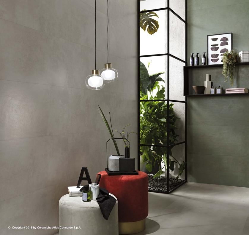 Atlas Concorde Пол из керамогранита под бетон Boost sun-id-1460894 - Вид №11