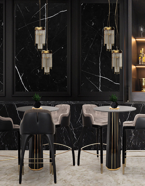 Барные стулья и табуреты Charla Bar Chair Covethouse LUXXU  - Вид №4