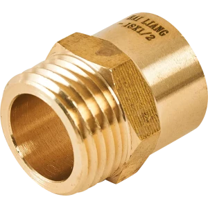 Муфта переходная Hailiang ø1/2"x18 мм наружная резьба медь 88673393 STLM-2210181