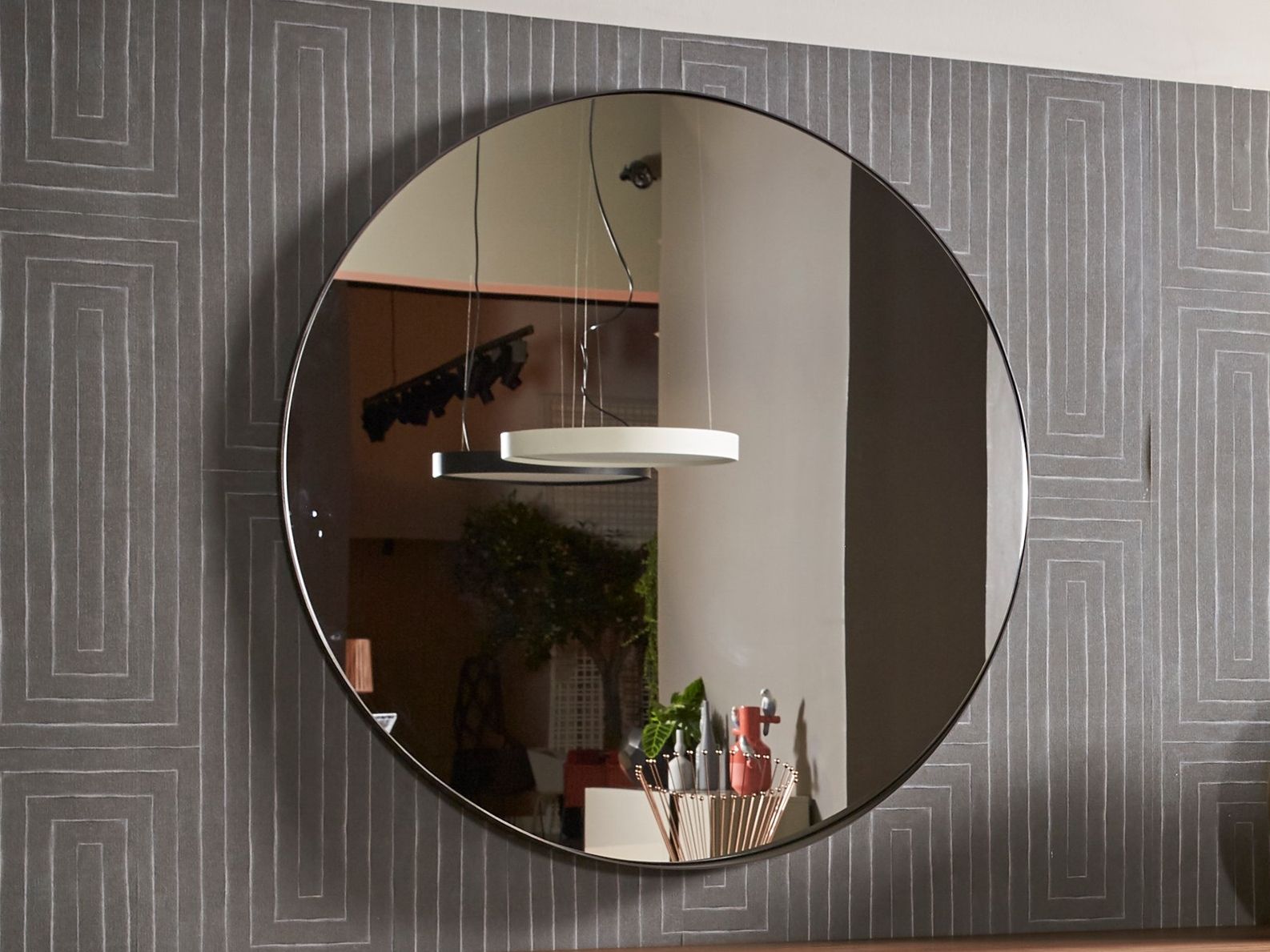 Овальное напольное зеркало в рамке EmmeBi ANJA ARCH-00078290 - Вид №3