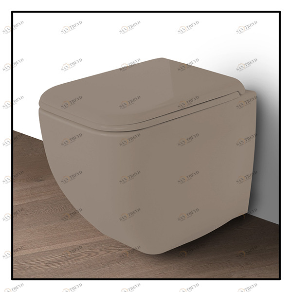 SHCOVAAV Приставной унитаз напольный Бежевый Ceramica Cielo SHUI Comfort Италия