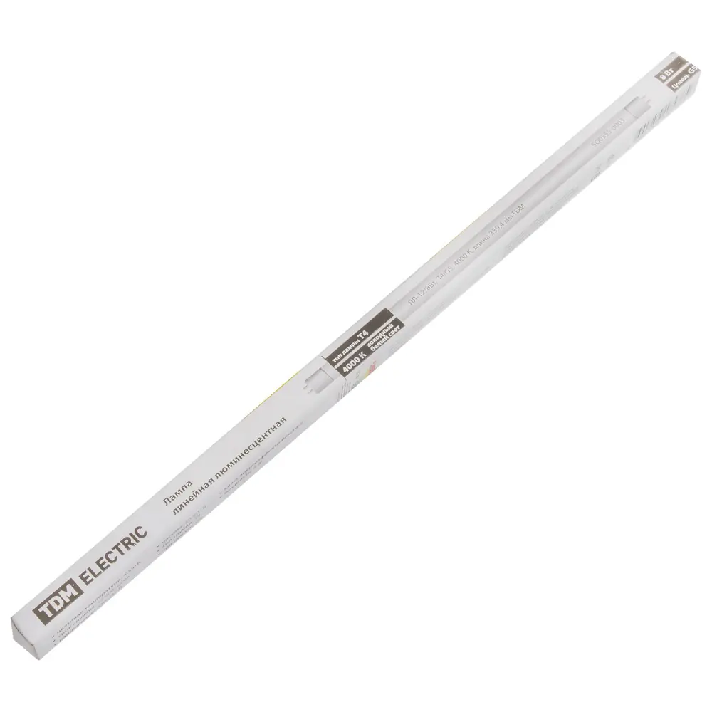 Лампа люминесцентная TDM T4 339 мм 8 Вт свет дневной 15650401 STLM-2189651 TDM ELECTRIC  - Вид №2