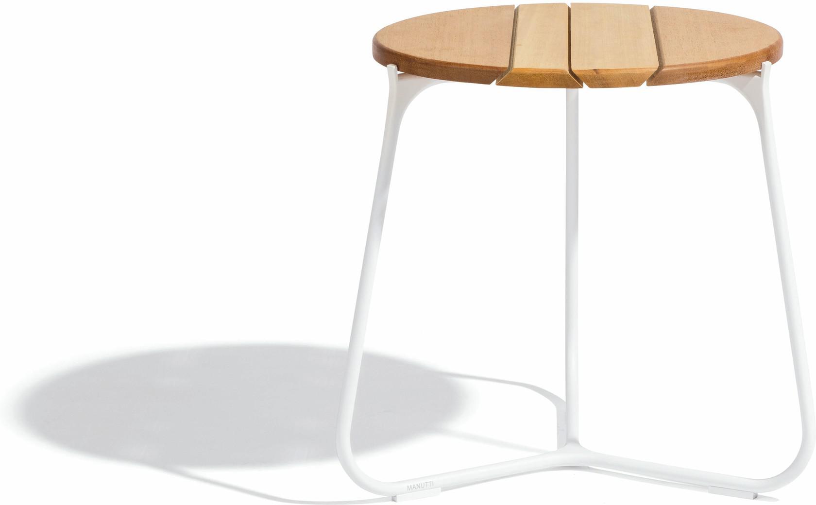 Журнальные столики pcsts белые f8 ⌀42см Manutti Mood MNST647