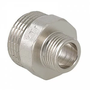 VTr.580.N.0604 Фитинг резьбовой – ниппель переходной Valtec 1" х 1/2"