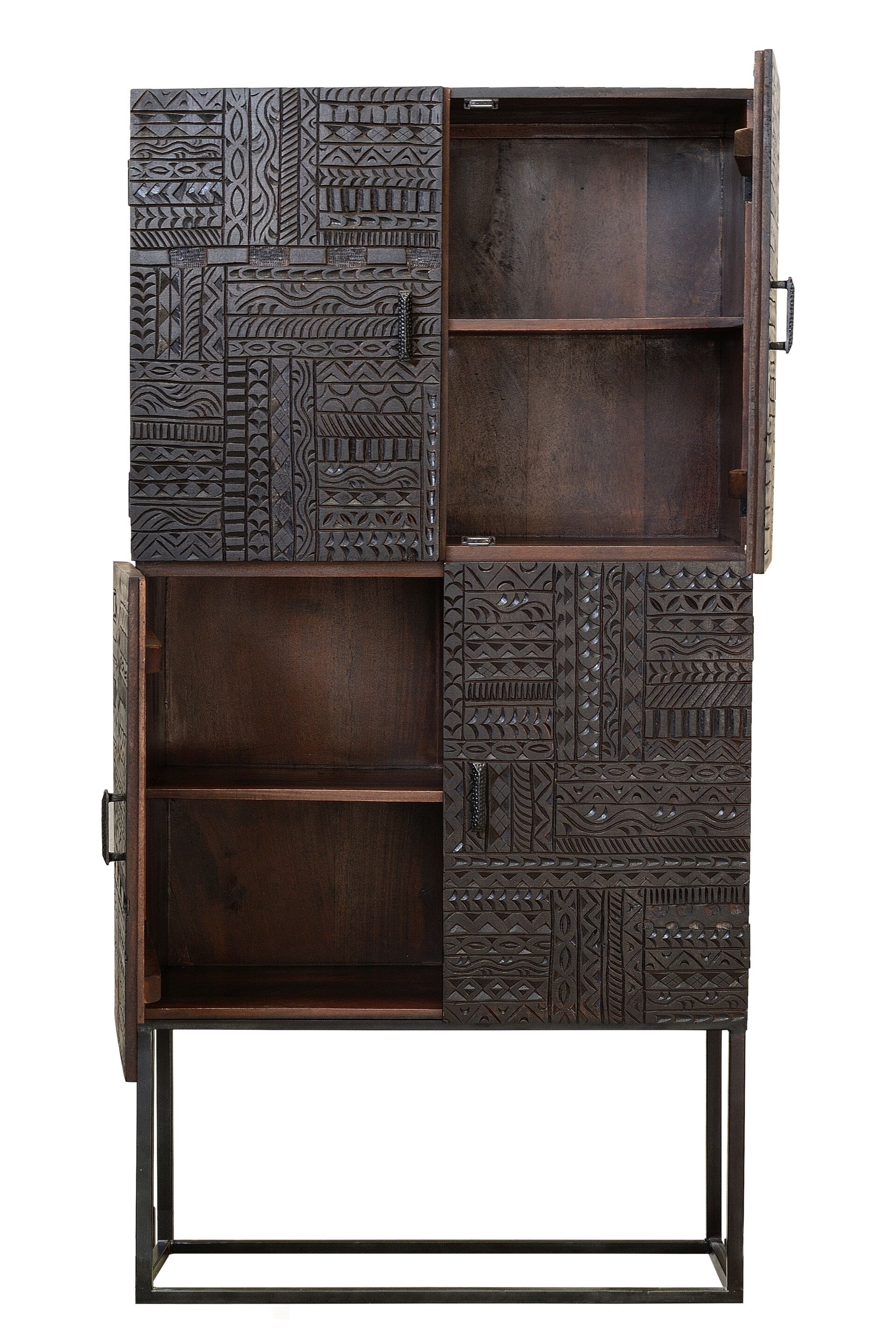 Сервант из манго с распашными дверцами Giner y Colomer Jeroglifico ARCH-00091855 - Вид №2