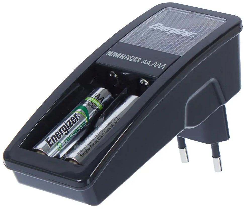 18864296 Зарядное устройство для аккумуляторных батареек Energizer Mini Charger 2 шт. цвет черный STLM-0013299