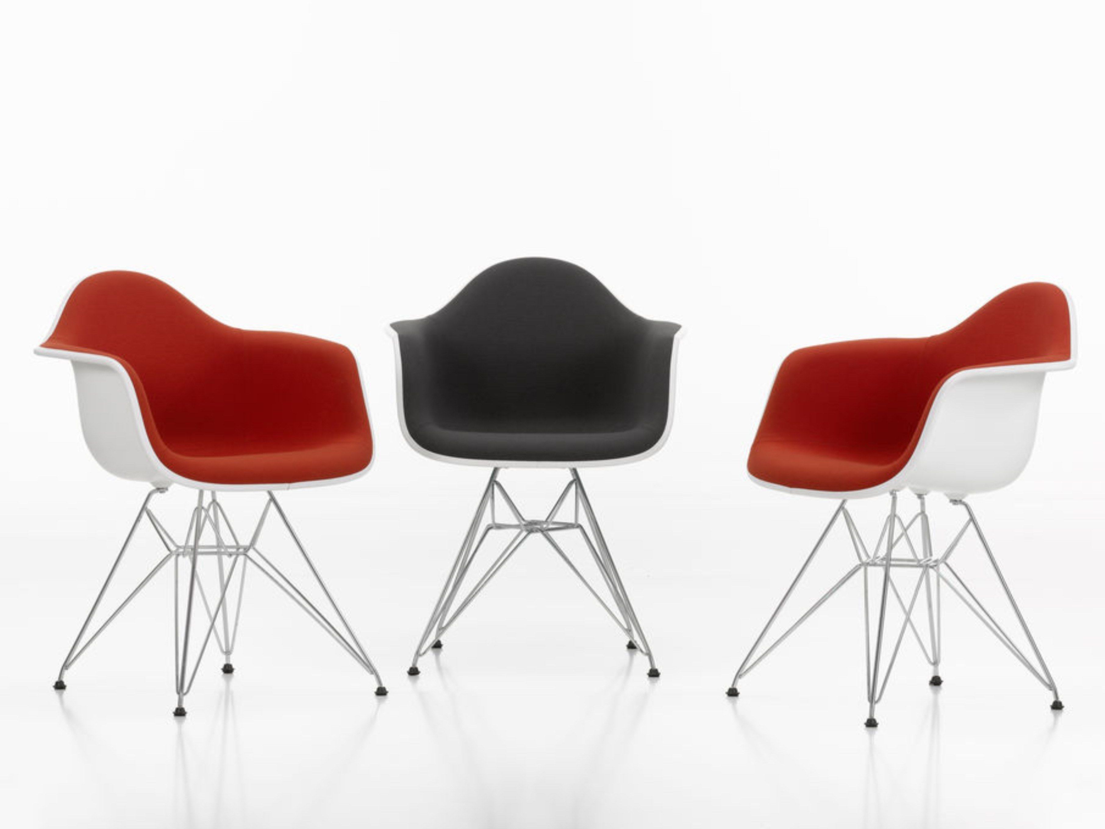 Стул с подлокотниками из полипропилена и ткани VITRA Eames Plastic Chair ARCH-00117709 - Вид №3