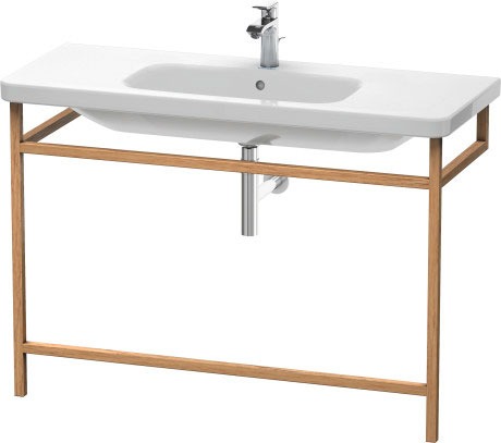 DS989407777 Мебельные аксессуары - полотенцедержатель DuraStyle #DS9894 1140 x 440 мм Черный орех, цельный Duravit - Вид №2