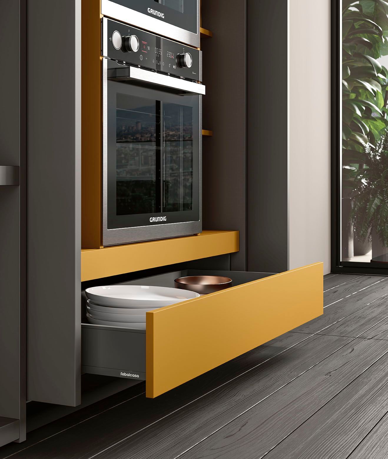 Встроенная кухня Febal Casa Origina ARCH-00133204 - Вид №1