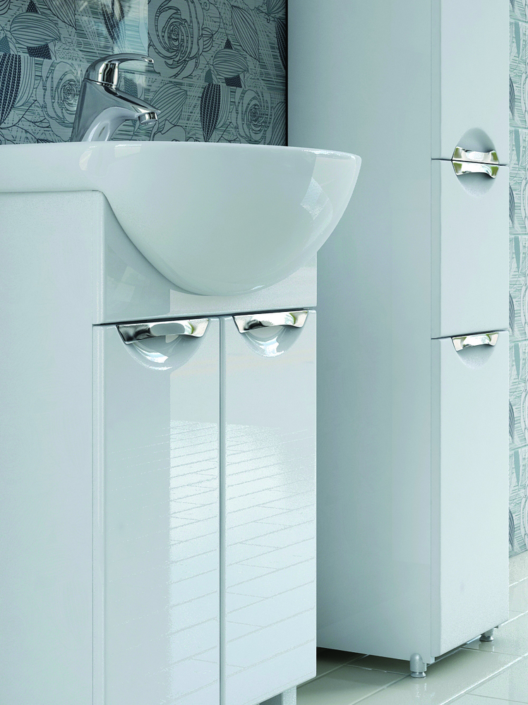 Тумба с раковиной Callao 500 (Уют)500⨉300⨉830 мм белый Santreyd sun-id-664535 - Вид №2