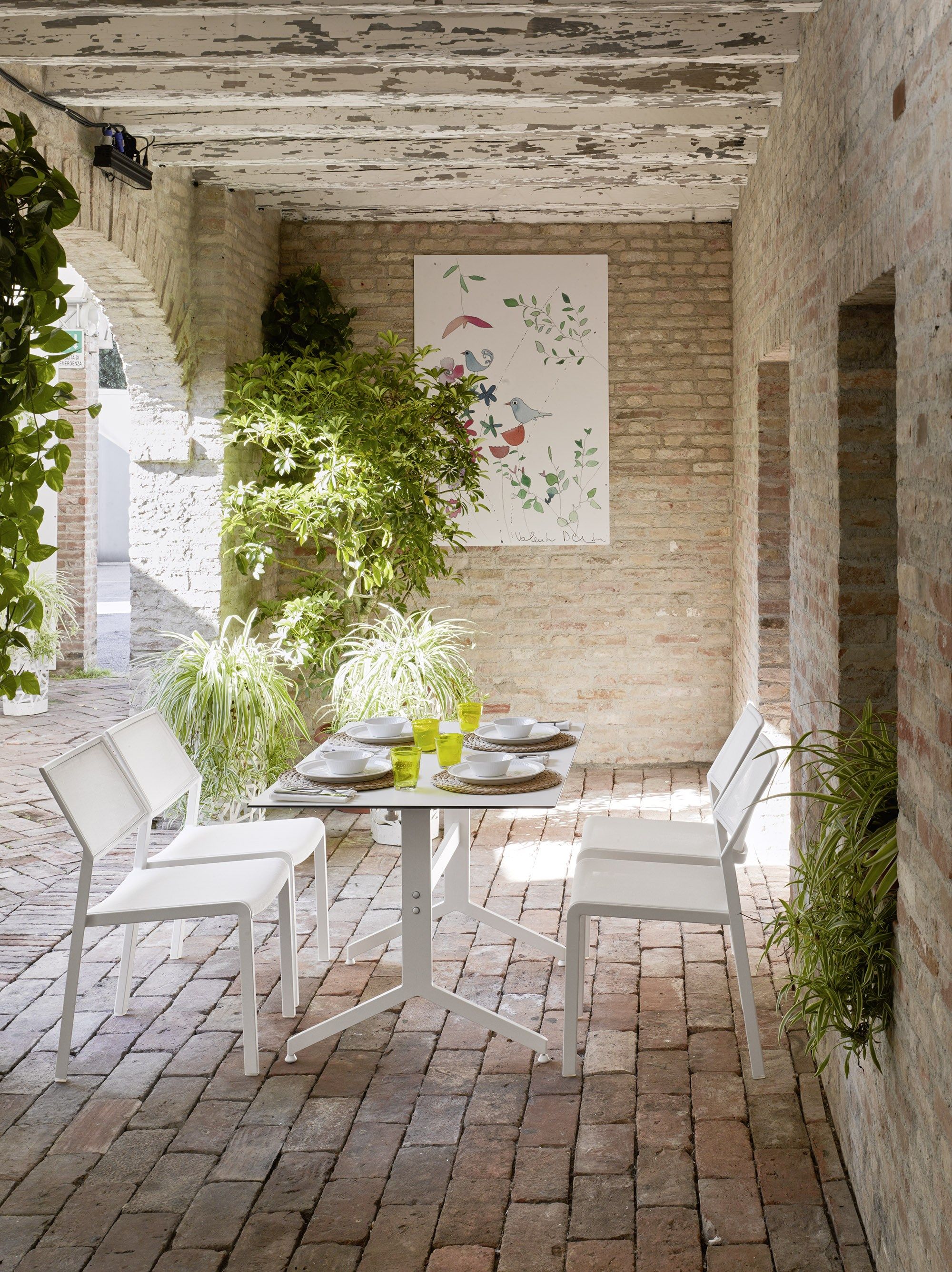 Алюминиевый садовый стул Roberti Samba Rio ARCH-00024232 - Вид №2