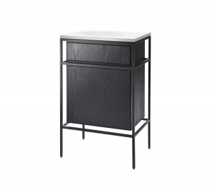 Ex.T Frame Умывальник с решеткой и тумбой comp-gl1-ss-cs