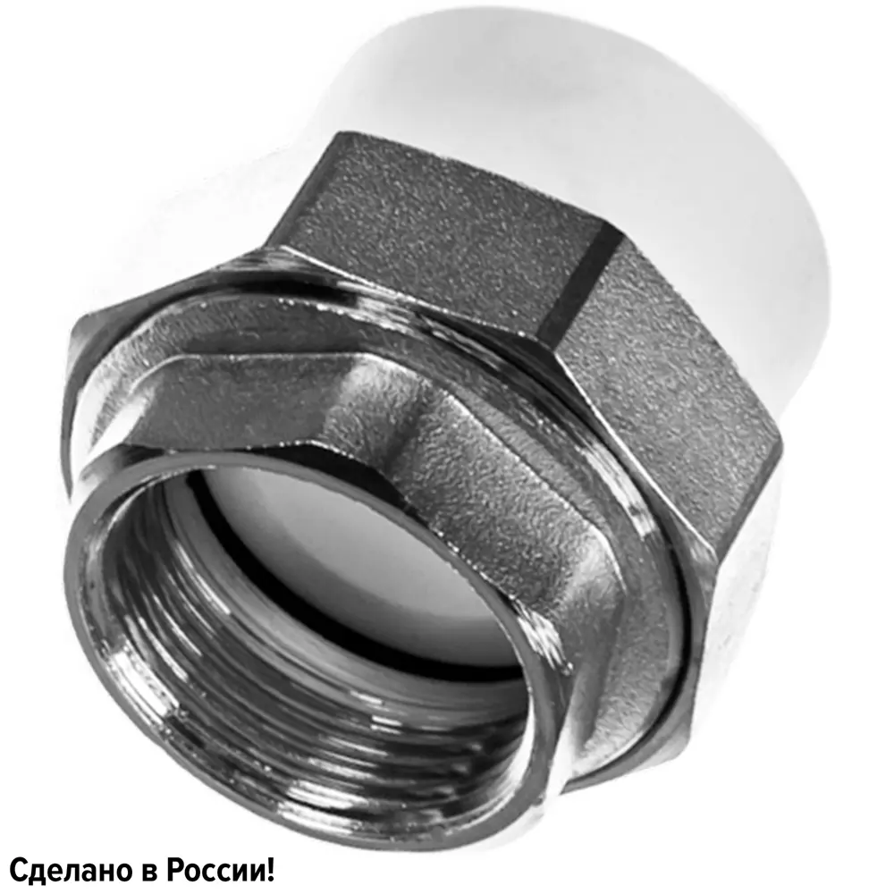 Муфта разъемная раструбная Ростерм 1 1/4"x40 мм ВР полипропилен STLM-2108663