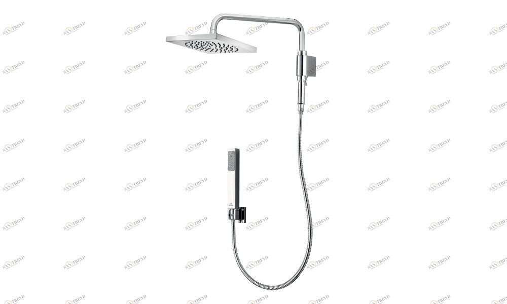 H73720 Потолочный & настенный душ Cube Renovation 210 x 210 mm BOSSINI 