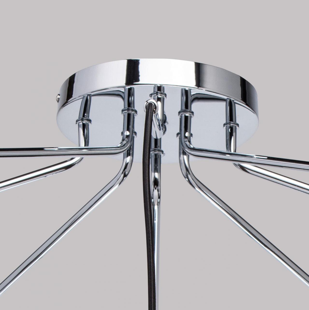 Подвесная люстра MW-Light Лацио 4 103011308 MW-LIGHT ДИЗАЙНЕРСКИЕ, ЛАЦИО 186363 Черный  - Вид №2