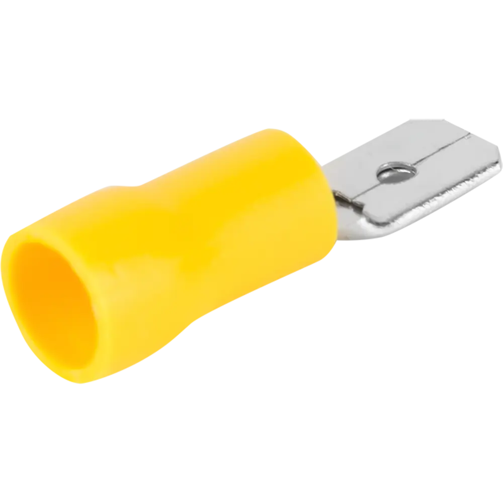 Изолированный плоский разъем Duwi 6-6.3 мм для проводов 4-6 мм² 82362443 STLM-1105950 - Вид №1