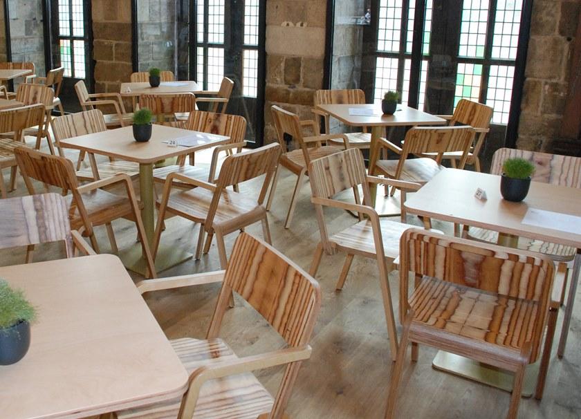 Richard Lampert Деревянный стул с подлокотниками sun-id-1492301 - Вид №6