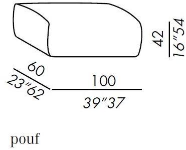 Meridiani Съемный тканевый диван Norton sun-id-1486391 - Вид №9