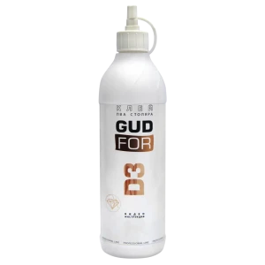 Клей столярный для дерева Gudfor D3 прозрачный 450 г