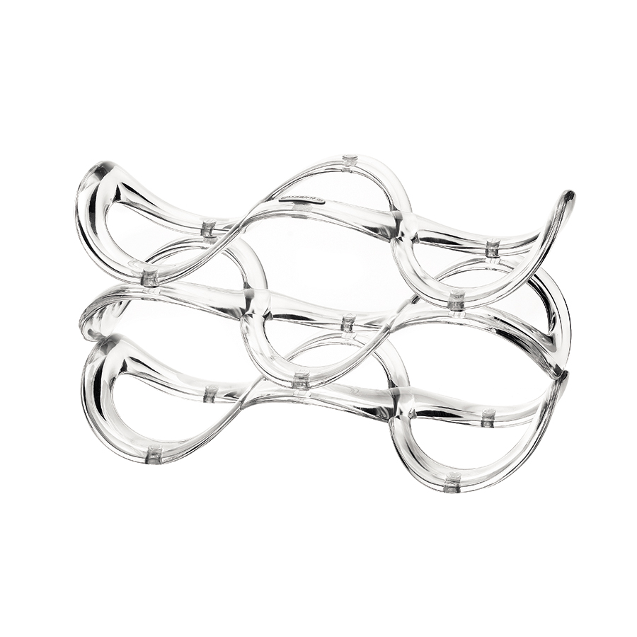 17010000 Подставка для бутылок cuvee, прозрачная Guzzini 