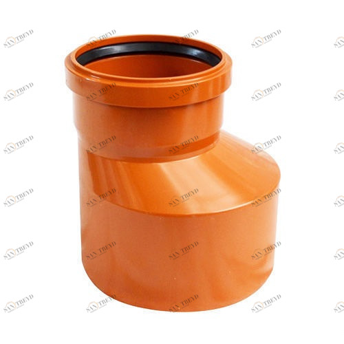 Переход эксцентрический ПП 160х110мм наружная Политек 6399