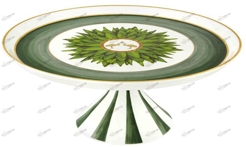 Vista Alegre Круглый поднос из фарфора Amazónia 21133612 Amazonia