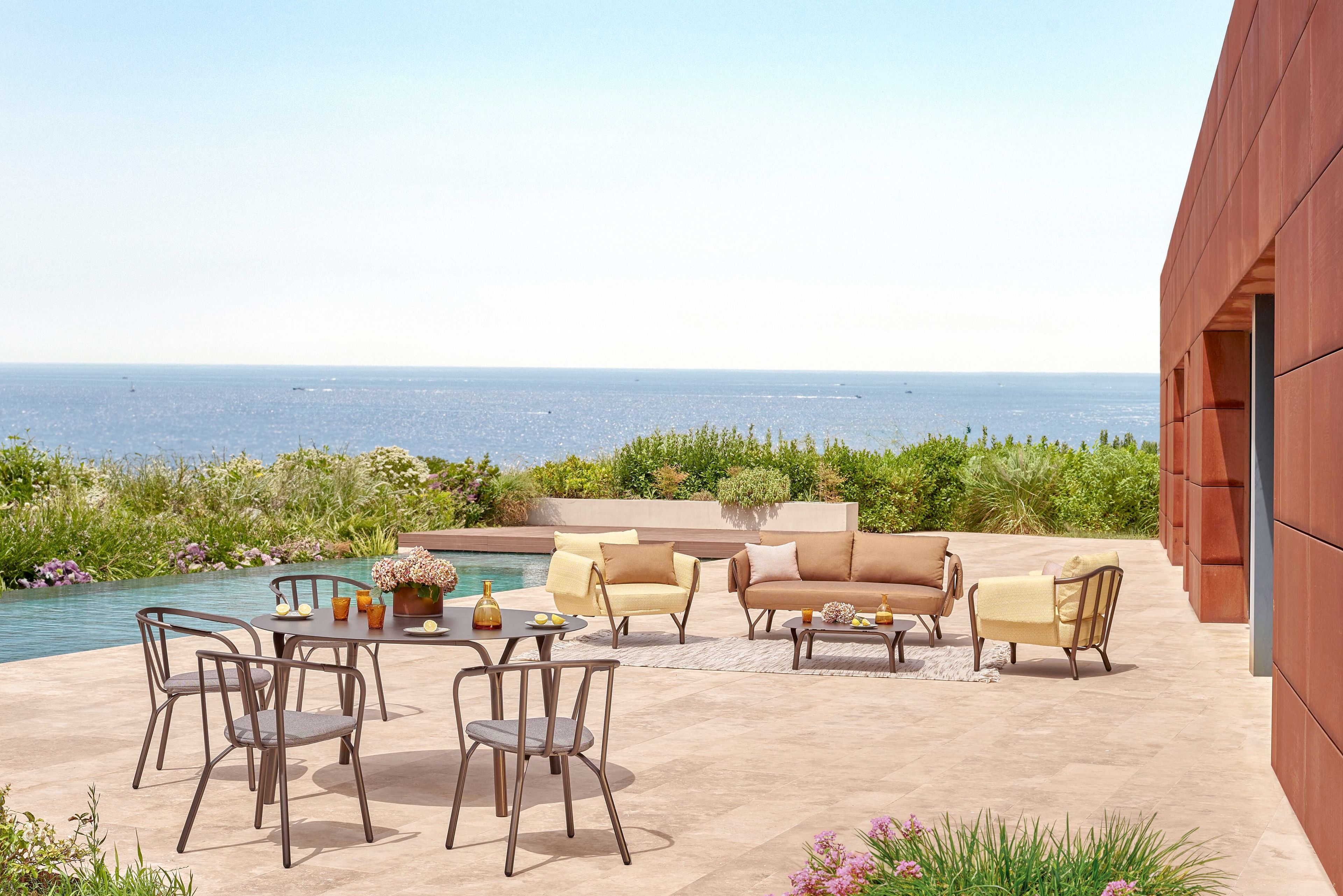 Тканевое садовое кресло с подлокотниками emu Angel ARCH-00120572 - Вид №6