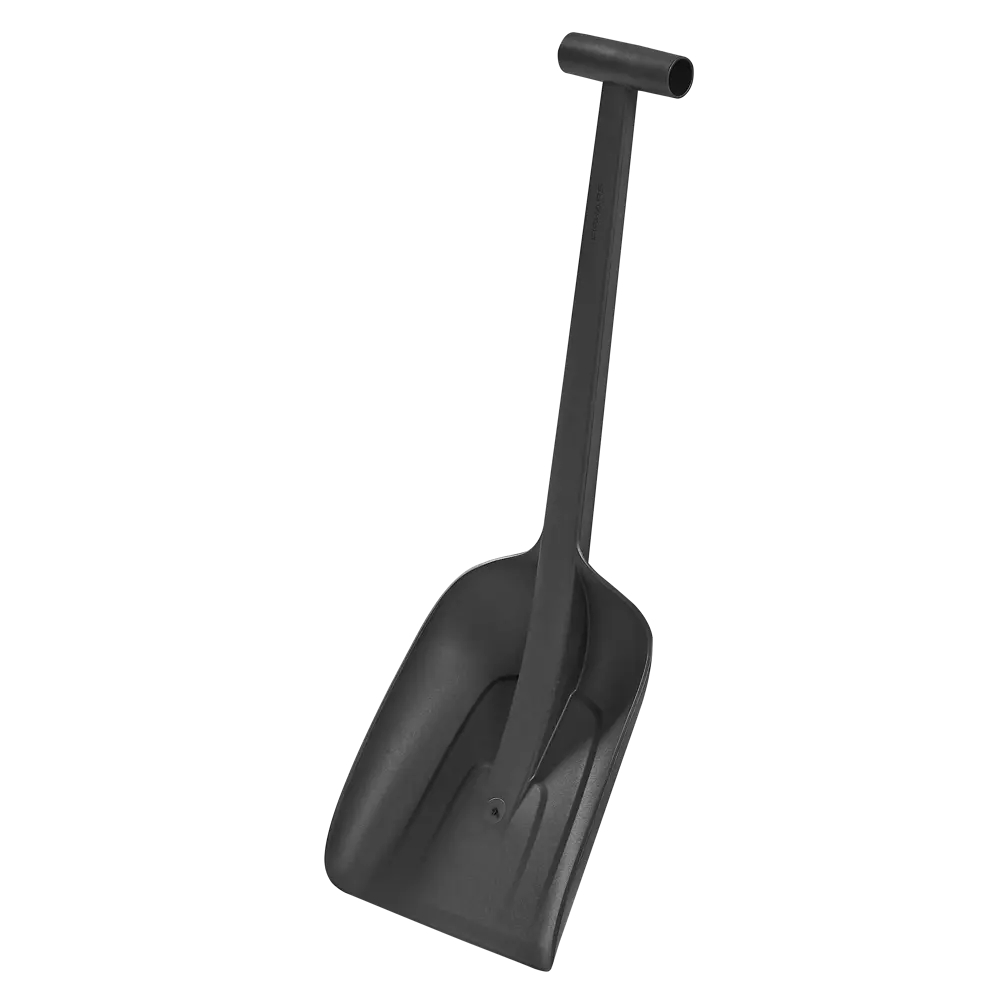 Лопата для уборки снега Fiskars Solid укороченная 22x63 см пластик c черенком 17908184 STLM-2033614  - Вид №3