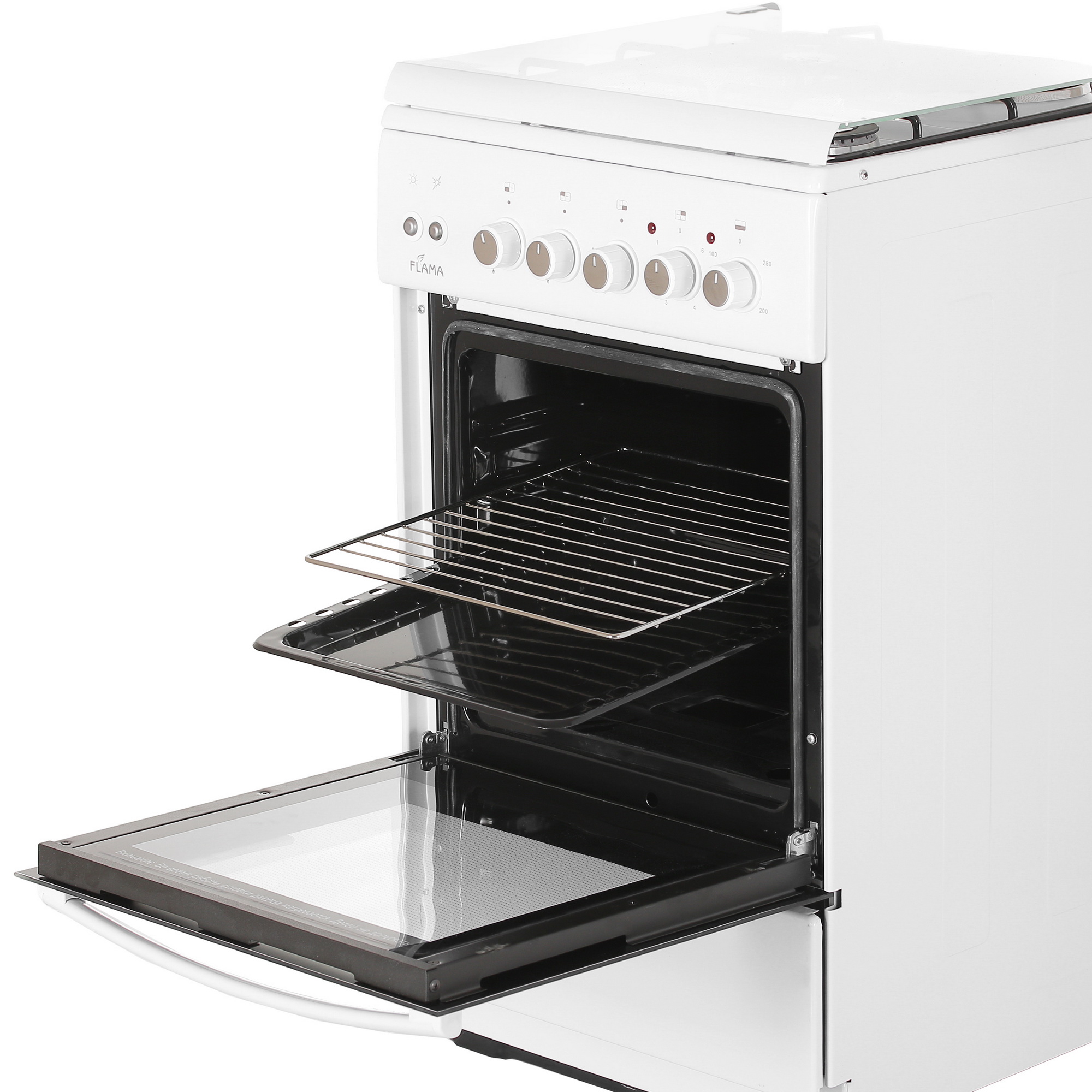 5305309 Комбинированная плита Flama L RK 23-126 белый Flama group STDN-0000305 - Вид №5