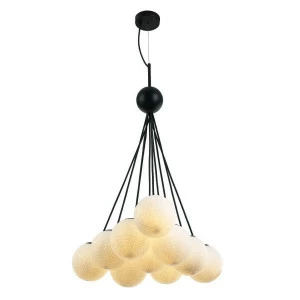 Подвесной светильник белый Marisa 2099/01/10P STILFORT ДИЗАЙНЕРСКИЕ, MARISA 00-3890288 Белый;черный