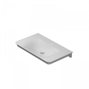 M30WPC0801WG раковина мебельная искусственный мрамор 80 см встроенная в столешницу б AM.PM Sensation