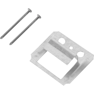Кляймеры оцинкованные №8 (с гвоздями), 50 шт.